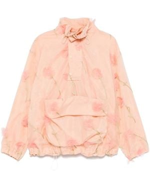 Simone Rocha レイヤード カーゴジャケット - ピンク