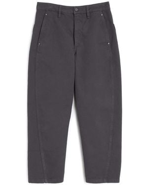 Lemaire Pantaloni Twisted - Blu