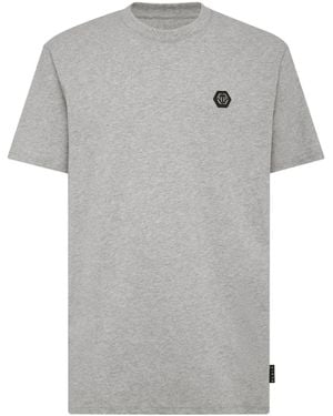Philipp Plein ロゴ Tシャツ - グレー
