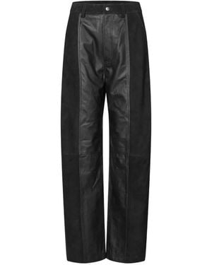 ROTATE BIRGER CHRISTENSEN Pantalon Évasé - Noir