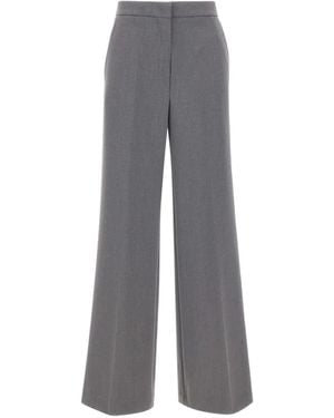 Kaos Wide-Leg Palazzo Pants - Gray