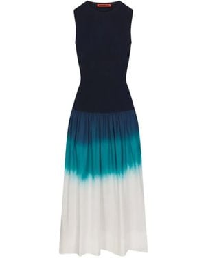 Simon Miller Novo Dip-Dye-Maxikleid - Blau