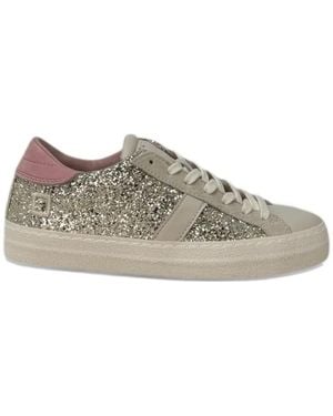 Date Hill Low Lace-Up Sneakers - Metallic