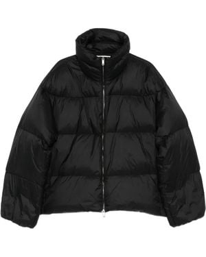Studio Nicholson Zip-Up Puffer Jacket - Black