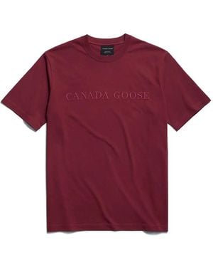 Canada Goose Logo-Embroidered T-Shirt
