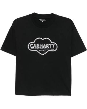 Carhartt Cloud Heart T-Shirt - Black