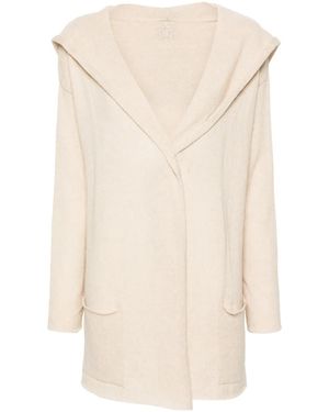 Teddy Cashmere Napoli Cashmere Cardigan - Natural
