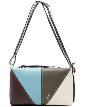 KENZO Sac Choupette À Design Color Block - White