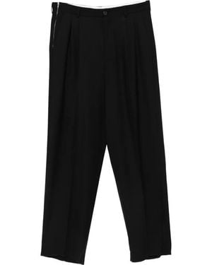 Magliano Pantalon À Design Plissé - Black