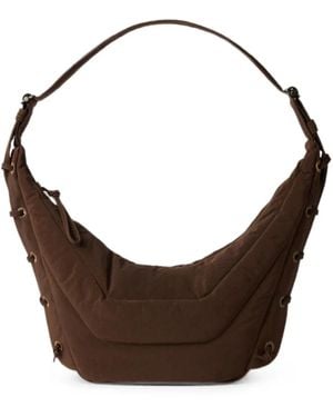 Lemaire Soft Game Quilted Shoulder Bag - Brown