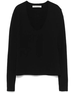 Philosophy Di Lorenzo Serafini Scuba-Jersey Top - Black