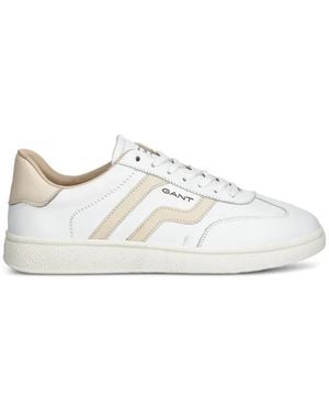 GANT Panelled Trainers - White