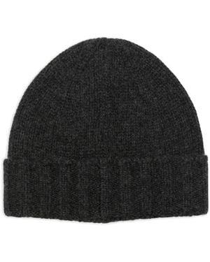 GIUUNO Ribbed Beanie - Black