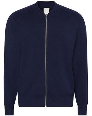 Calvin Klein Veste À Fermeture Zippée - Bleu