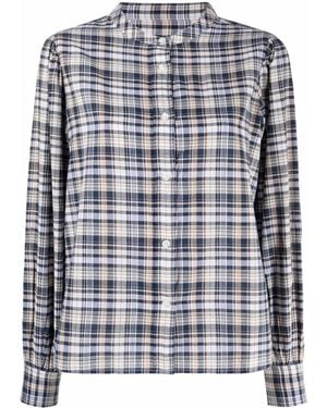 Woolrich Plaid Check-Print Shirt - Blue