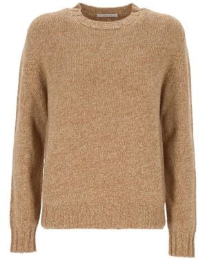 Oliver Lattughi Ribbed-Knit Cashmere Jumper - Natural
