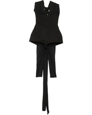 Vestiaire d'un Oiseau Libre Zip-Fastening Jumpsuit - Black