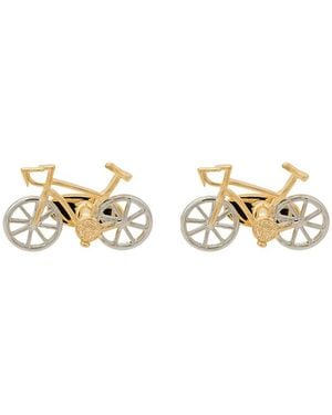 Paul Smith Racing Bicycle Cufflinks - Metallic