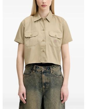 Dickies Hemd Mit Klappentaschen - Natur