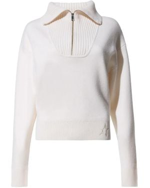 Perfect Moment ハーフジップ トップ - ホワイト