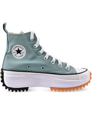 Converse Run Star Hike Platform Hi "Jade Unity/ Sneakers - Blue