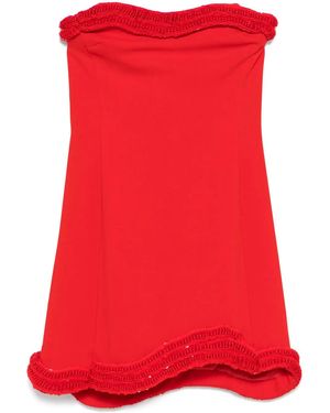 Jonathan Simkhai Saskia Mini Dress - Red