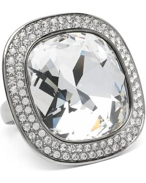 Swarovski Una Angelic Ring Mit Kristallen - Mettallic