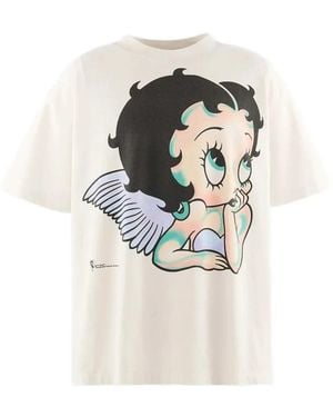 SAINT Mxxxxxx X Betty Boop T-Shirt À Imprimé Ange - White