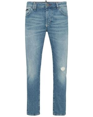 Philipp Plein Skinny 5 Pockets ジーンズ - ブルー