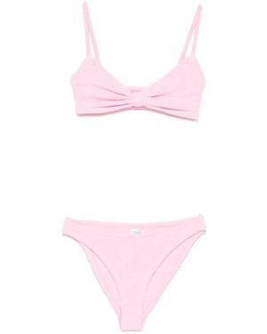 Hunza G V-Neck Bikini - Pink