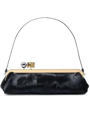 Jacquemus Salon Top-Handle Clutch Bag - Blue