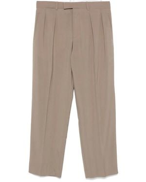 The Row Pleat-Detail Trousers - Grey