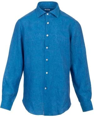 Kiton Buttoned Shirt - Blue