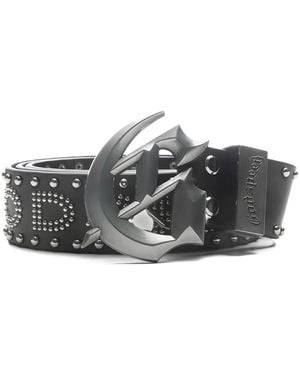 Godspeed Ceinture Forged Gs Studded - Gris