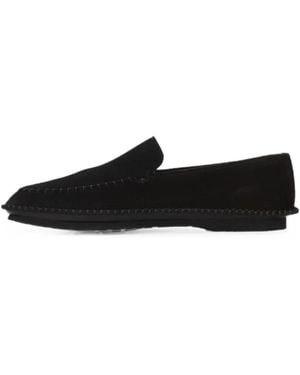 Premiata Structured Suede Loafers - White