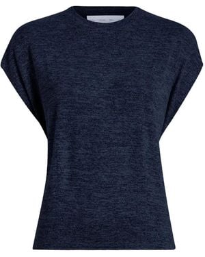 Proenza Schouler Reeva Gathered T-Shirt - Blue