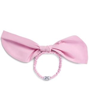 Patou Bow Scrunchie - Pink