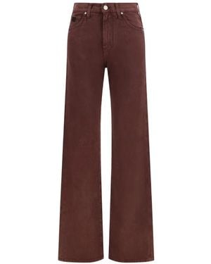 Jacob Cohen Straight-Leg Jeans - Purple