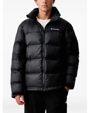 Columbia Street Heights Heat Seal Quilted High-Neck Down Jacket - Black