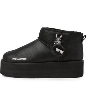 KARL LAGERFELD Thermo Charms Boots - Black