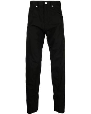 Junya Watanabe Mid-Rise Straight-Leg Trousers - Black