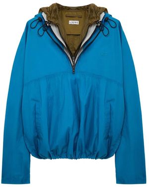 Loewe Hooded Jacket - Blue