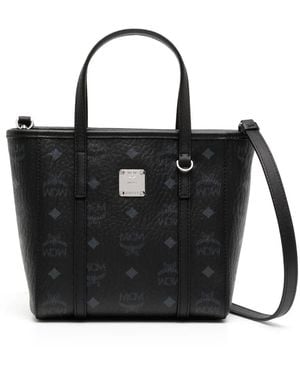 MCM Aren ハンドバッグ ミニ - ブラック