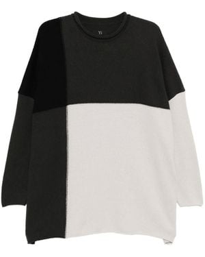 Y's Yohji Yamamoto Trui Met Lange Mouwen - Zwart