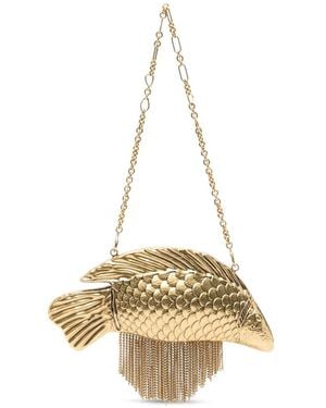 Cult Gaia Neemo Fish-Shaped Clutch Bag - Natural