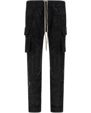 Rick Owens Mastodon Cut Trousers - Black