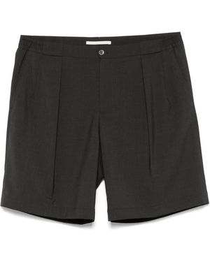 Briglia 1949 Bermuda Con Pieghe - Nero
