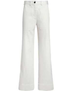 Etro Flared Trousers - White