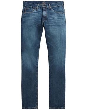 Polo Ralph Lauren Whiskered Slim-Fit Jeans - Blue