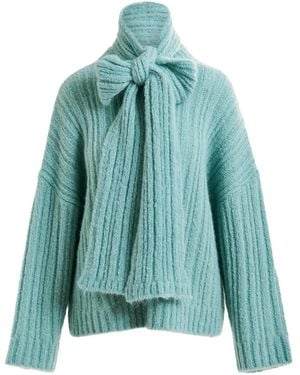 Essentiel Antwerp リブニット セーター - ブルー